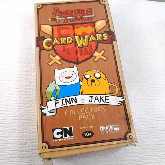 Adventure Time‎ Card Wars Finn Vs Jake Collector's Pack Set Cryptozoic COMPLETE