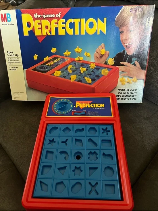Vintage 1990 Perfection game
