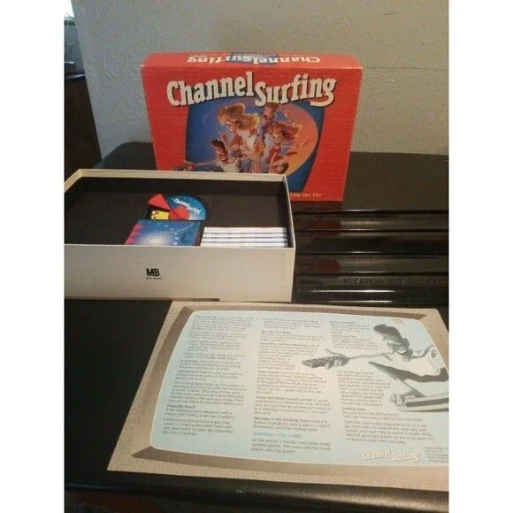 Channel Surfing Family Board Game (1994,