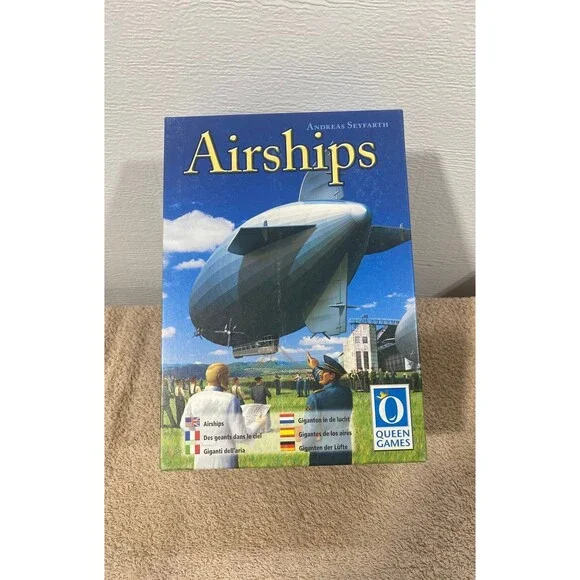 Game Airships Game Andreas Seyfarth Dice card Board Game 2007 Queen Games