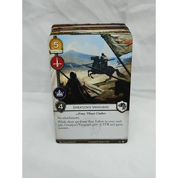 *No Box*Calm Over Westeros Game Of Thrones LCG Expansion Westeros Cycle Pack 5