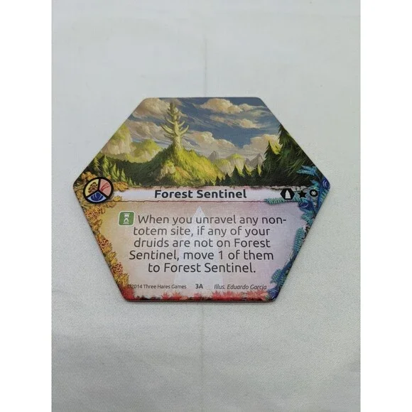 Lagoon Land Of Druids Board Game Promo Tile