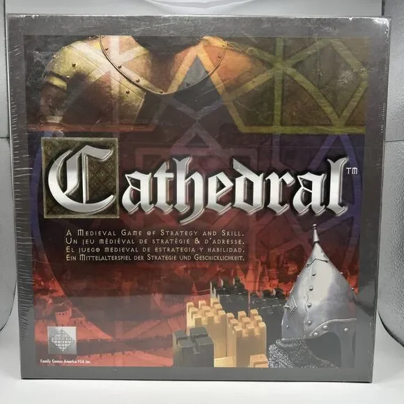 Cathedral Wooden Edition Strategy Board Game Family Games America new Boxed