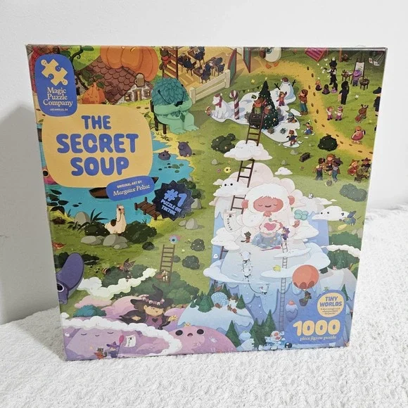 The‎ Secret Soup • 1000 Piece Jigsaw Puzzle The Magic Puzzle Company Sealed New