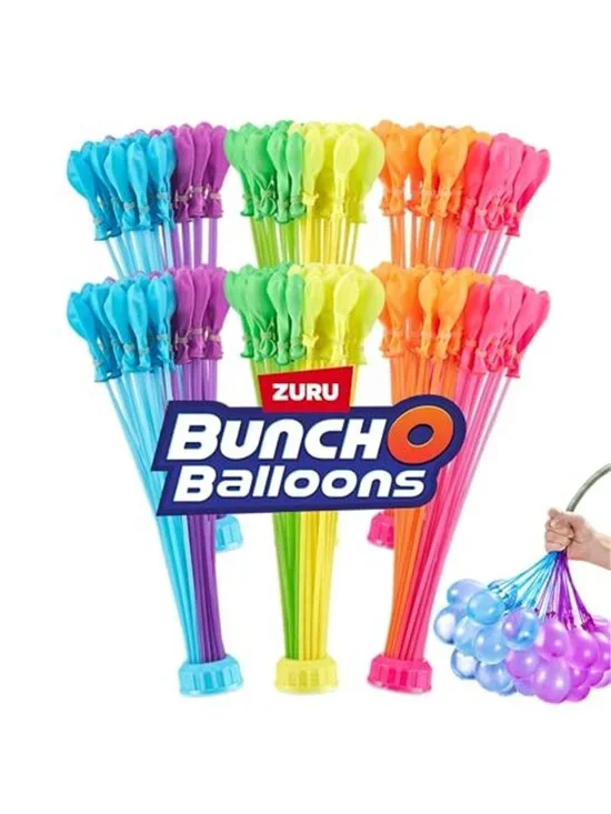 Bunch O Balloons Tropical Party (6 Pack) by ZURU, 200+ Rapid-Filling