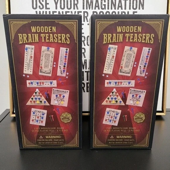 Wooden Brain Teasers