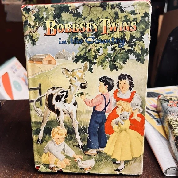 Bobbsey Twins in the Country 1950 Whitman By Laura Lee‎ Hope w/ DJ *See Details