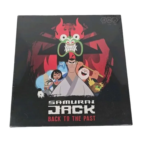 USAopoly Samurai Jack  Back To The Past Board Game Cartoon Network Adult‎ Swim