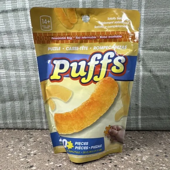 Puffs Food & Drink Jigsaw Puzzle 200 Pieces Cardboard Interlocking 14+