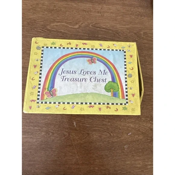 Jesus Loves Me Treasure Chest Book Box Set 10 Board Books New Seasons 1999