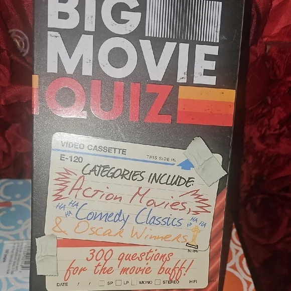 Big Movie Quiz Trivia Game NEW 12 & Up