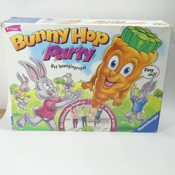 Bunny Hop Party Game Ravensburger Dutch Children 4-8