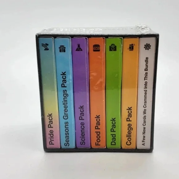 Cards Against Humanity HIDDEN GEMS BUNDLE (6 Themed packs + Extra Theme) SET NEW