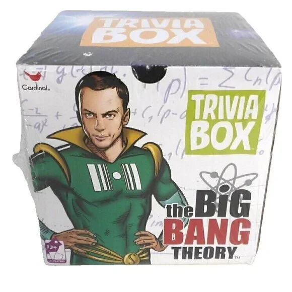 The Big Bang Theory Trivia Box Game CARDINAL WARNER BROS, NEW