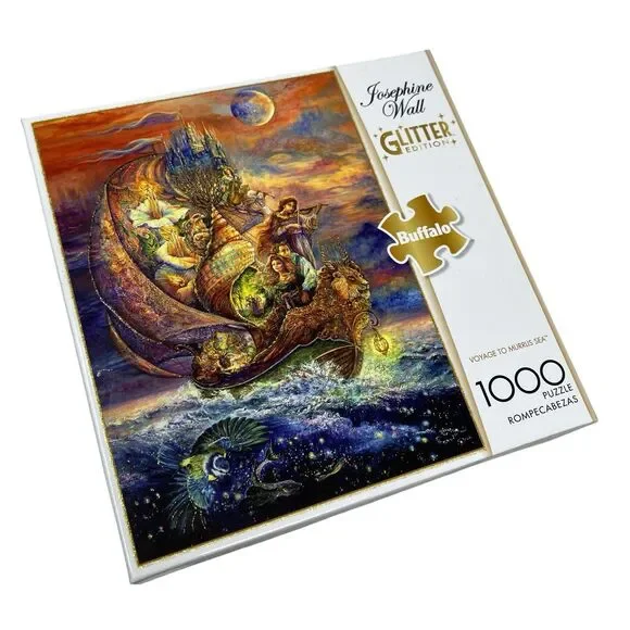 Josephine Wall Voyage to Murrlis Sea Glitter Edition 1000 Piece Buffalo  Puzzle