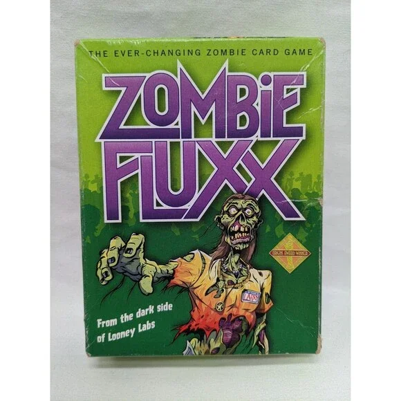 Looney Labs Zombie Fluxx Ever Changing Zombie Card Game Complete