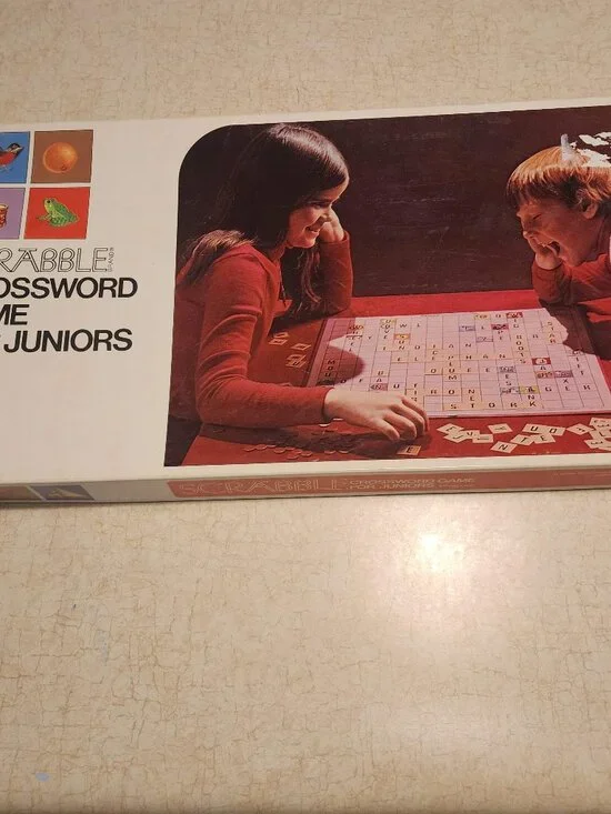 Vintage Scrabble for Juniors – Fourth Edition 1975 Complete Very Good Condition