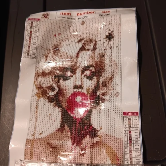Pop Art Marilyn Monroe Diamond Painting Kit 20x30