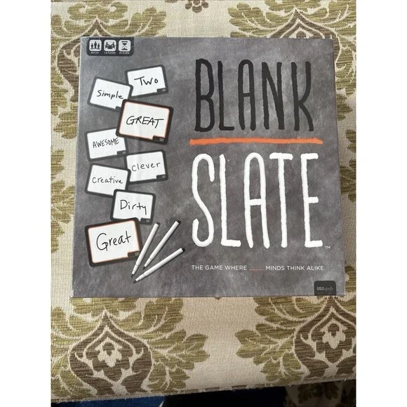 New! BLANK SLATE The Game Where Minds Think Alike Family The OP Games Sealed