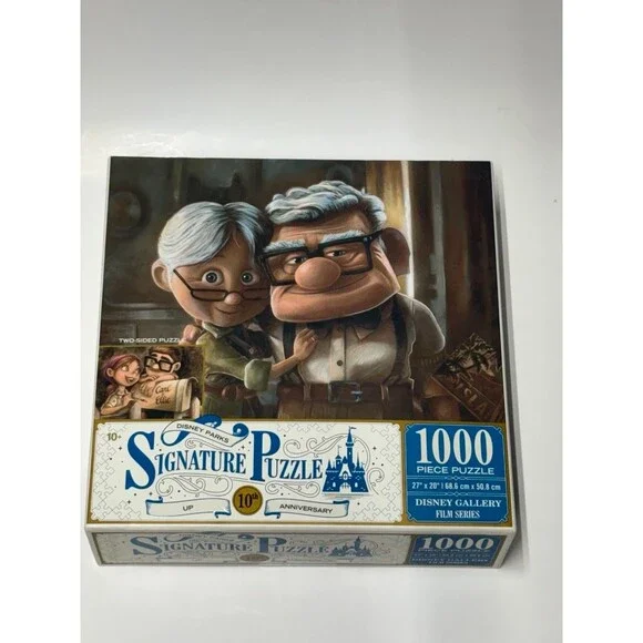 Disney Parks Signature Puzzle: UP 10th Anniversary 1000 Piece Two Sided, New