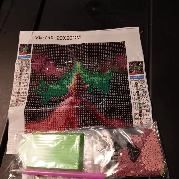 Colorful Disney Princess Sleeping Beauty Diamond Painting Kit 20x20