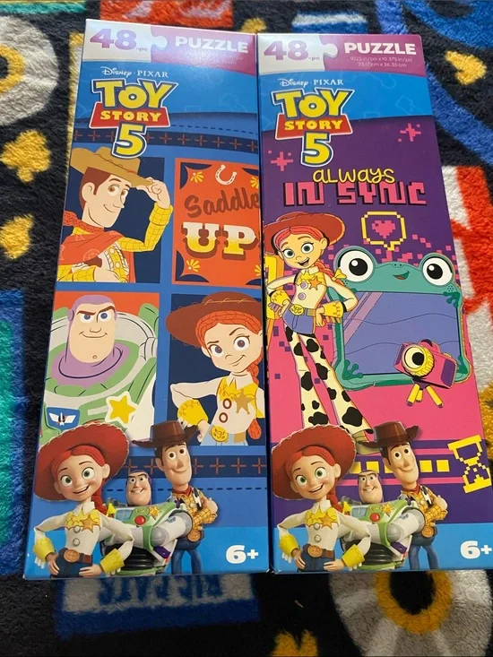Toy Story 5 Kids 48-Piece Puzzle - Bundle Set(2) NWT