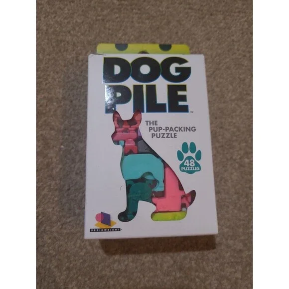 Dog Pile ~The Pup Packing Puzzle~ 48 Puzzles