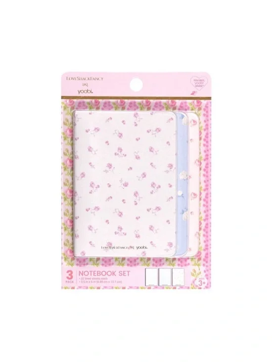 LoveShackFancy x Target - Yoobi 3pk Mini Journals