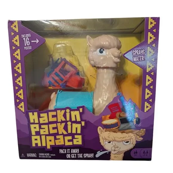 Mattel Games Hackin’ Packin’ Alpaca – NEW & Sealed