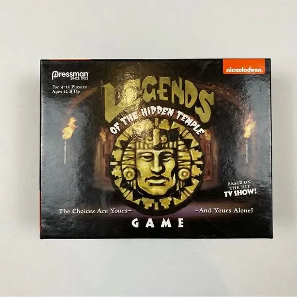 NIB Legends of The‎ Hidden Temple Game 90's Throwback