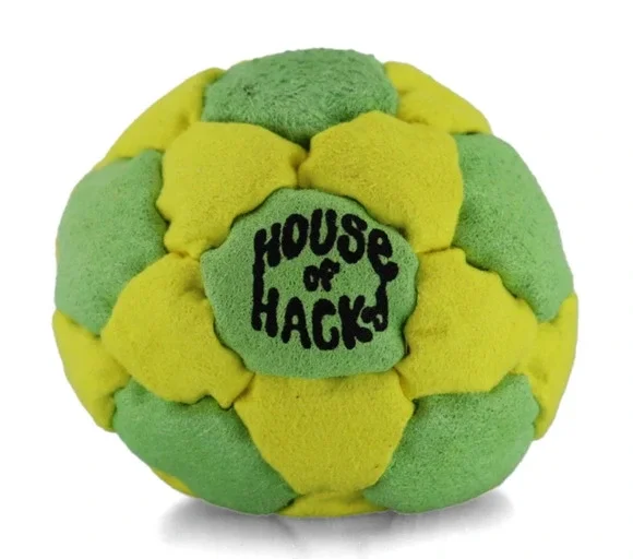 🔥House of Hacks Lemon Lime Footbag Kickbag Hacky Sack BNWT🔥