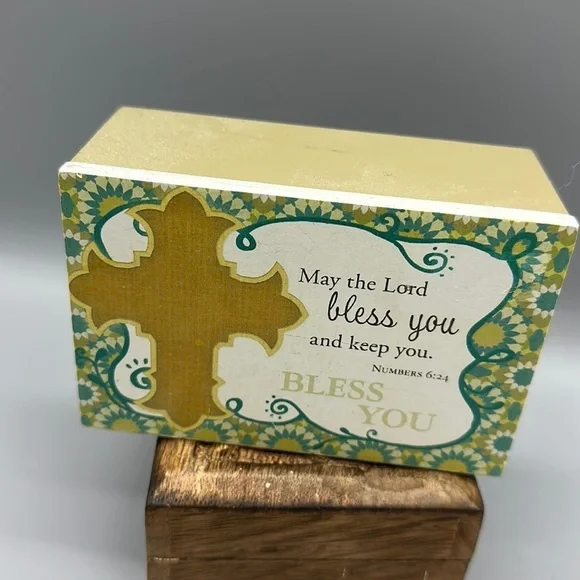 Bless You keepsake or jewelry box