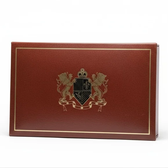 GUC Vintage Swank Philippe Jewelry Box Mid Century 2 Tiered 1950!