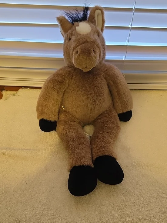 Build-A-Bear Retired Brown FLOPPY PONY Plush