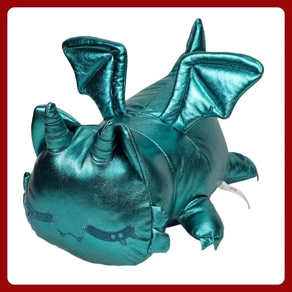 Aphmau Metallic Teal‎ Dragon Plush 8