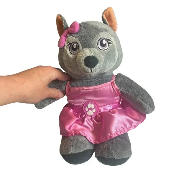 Build A Bear Great Wolf Lodge Violet Wold Plush Stuffed Animal 12