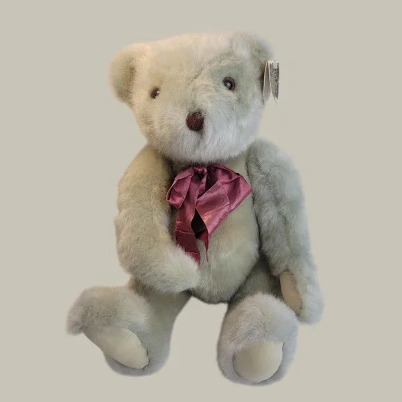 Unipak Teddy Bear Vintage 1990 Stuffed Animal Plush Toy Collectible Green