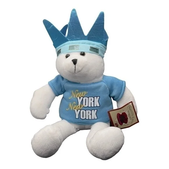 New York Statue of Liberty Bear Plush 12.5