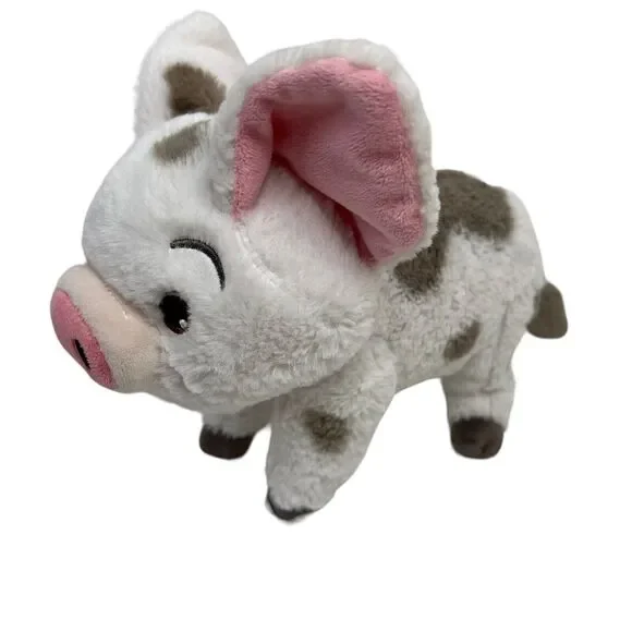 Disney Store Moana Pua Pig‎ Plush Official Stamped Stuffed Animal Toy 13”