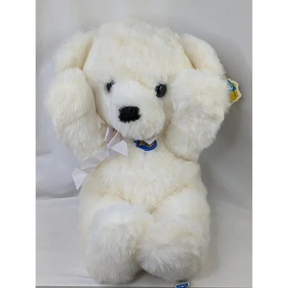 Dakin Big White Cuddles Bear‎ Plush 18 Inch 1979 Stuffed Animal Toy