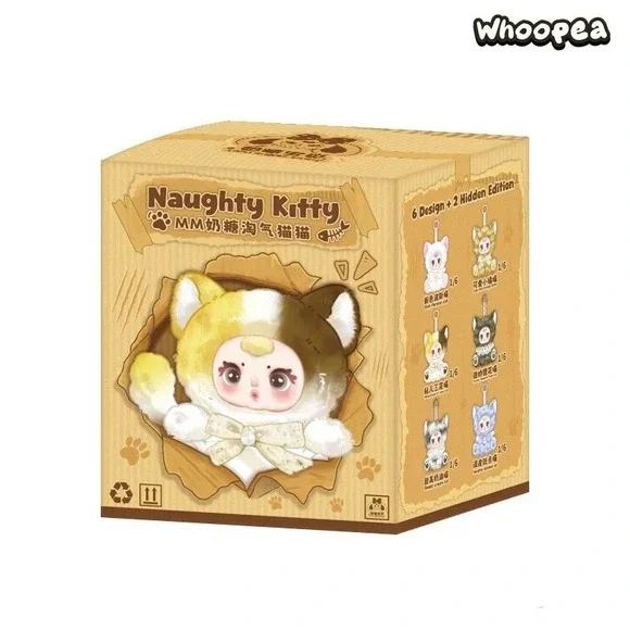 MM Milk Candy Naughty Kitty Series Plush Pendant Doll Blind Box – Sealed Mystery