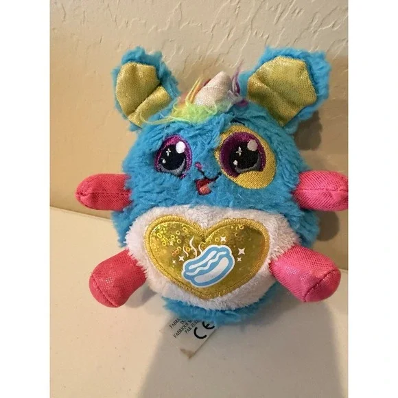 Rainbocorns Puppycorn Plush Sparkle Heart Surprise‎ ZURU Blue Pink 6