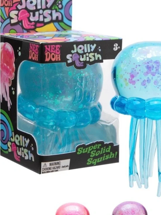NeeDoh Jelly Squish Jellyfish Squishy Toy