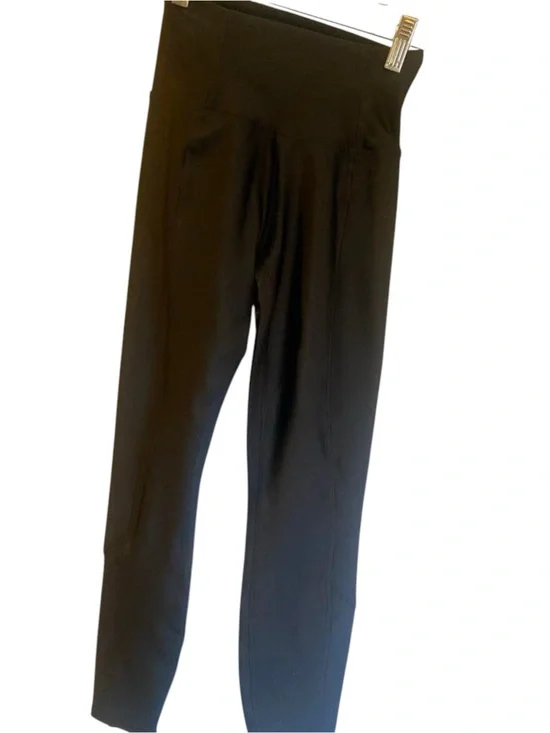 NWT Alo Yoga Airlift 7/8 Fine Line Legging BLACK Size:XXS
