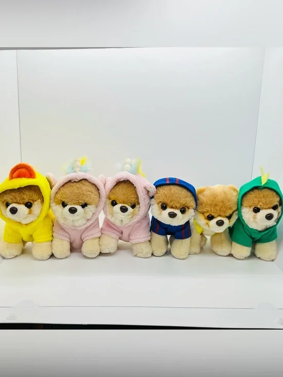 GUND Itty Bitty BOO Lot of 6 World's Cutest Dog Pomeranian Plush