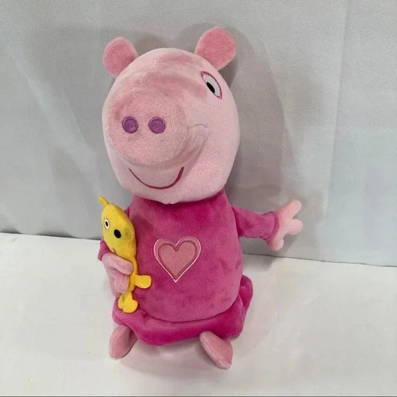 Peppa Pig Hug & Oink Plush. Oinks and Talks