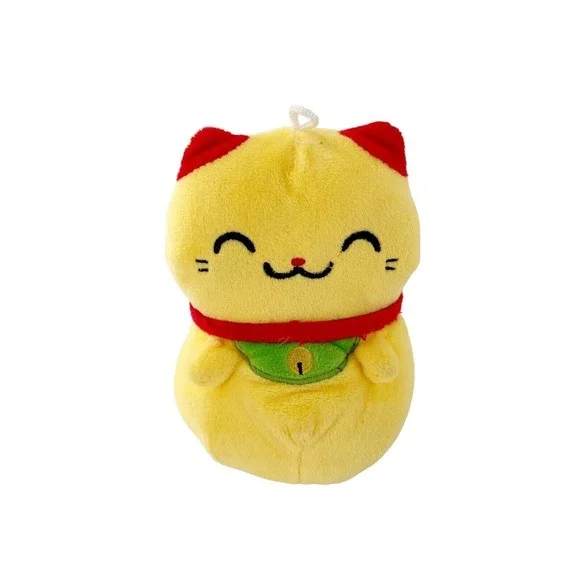 KleptoCats Plush Lucky‎ Cat Yellow Stuffed Toy 8