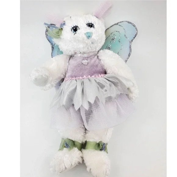 Fiesta Fairy Bears‎ Gabriella Plush Jody Lynn Bergsma White Lavender Wings 2003