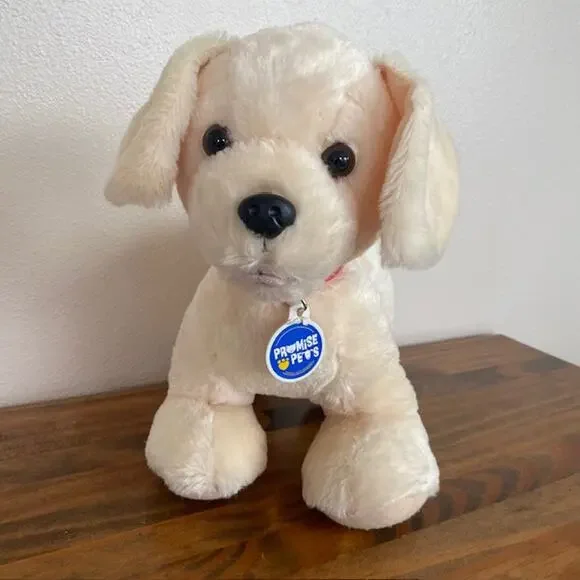 Build-A-Bear Promise Pets Golden Labrador Retriever Stuffed Plush Animal