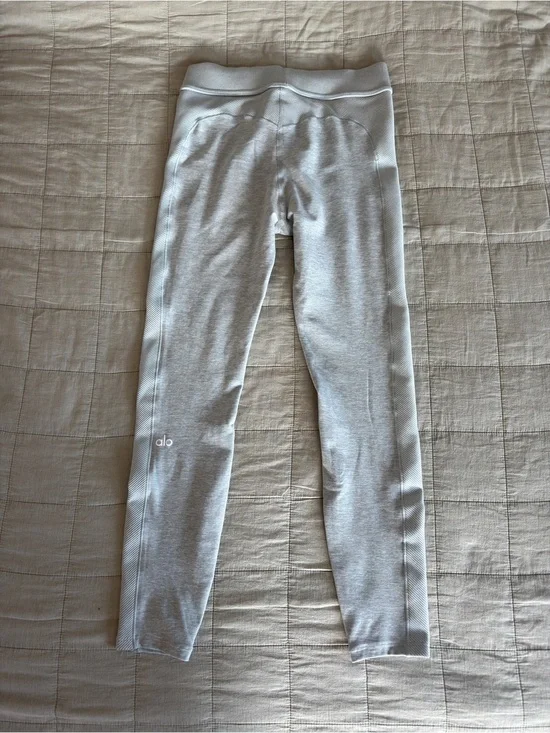 Alo High-Waist Alosoft Lounge Leggings Heather Grey S